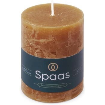 Свічка Spaas Rustic Pillar 70/95 мм 35 шт. - світло-рожева (коньячна)