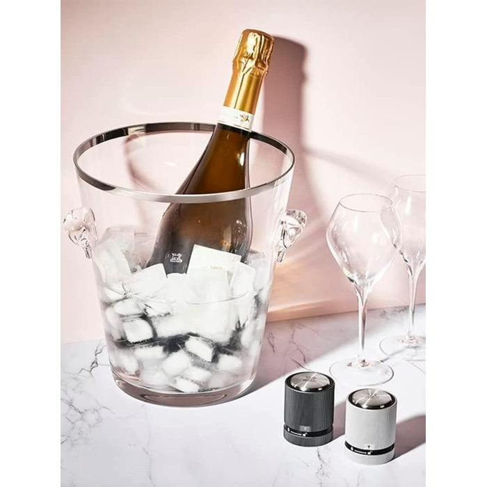 Линия - Пробка для шампанского - Для герметичного укупоривания и хранения открытых бутылок игристого вина - Гарантия 5 лет - Подарок от вина - Алюминиевые краски