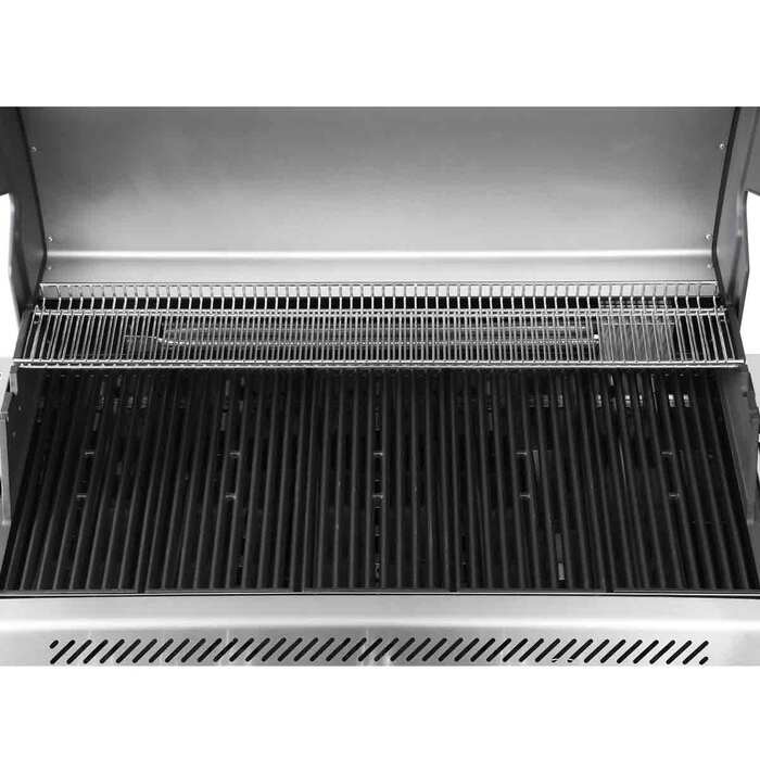 Газовый гриль SANTOS S-518, с боковой и задней горелкой, нержавеющая сталь 890604 Код: 010959