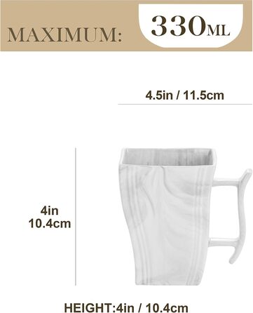 Серія FLORA, набір порцелянових креманки для каш з 6 предметів, миска для рису 450 мл, закусочна миска, десертна миска для салату, супів, рамен, фруктів і т.д. 13,5x13,5x5,4 см (сірий, 6 шт. (упаковка 1))