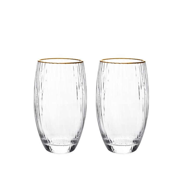 Набір з 2-х склянок Fissman 600 мл скло (19082)