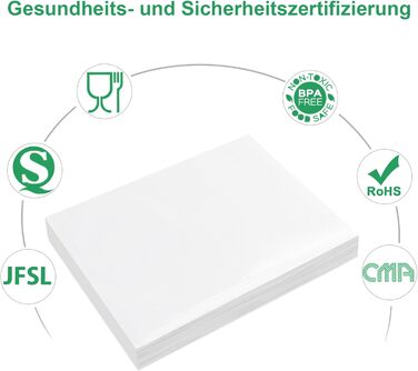 Вакуумні пакети 100 пакетів 15 x 20 см Gokilife