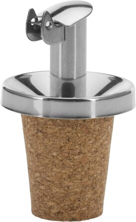 Заливки олії/оцту 4 запасні пробки, з клапанами, метал/нержавіюча сталь, натуральні пробки, масло з нержавіючої сталі спеціальне, 478022E3 (Оцет - натуральна пробка, ), 4