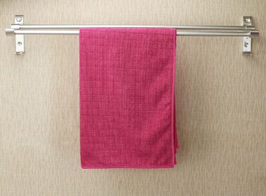 Набір з 8 кухонних рушників з мікрофібри, мяких, суперабсорбуючих і безворсових кухонних рушників, 45 x 65 см (рожевий)