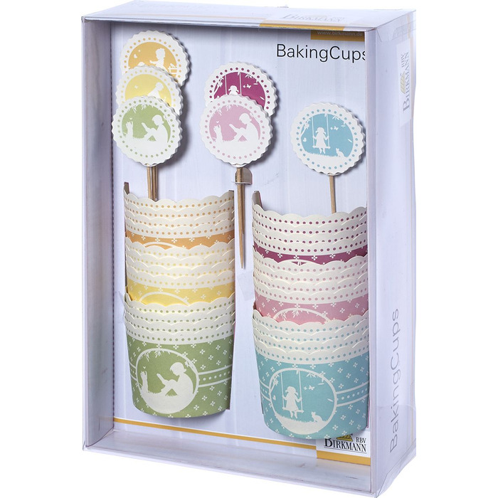 Набір прикрас для випічки, 24 шт, 7 см, Vintage Memories RBV Birkmann