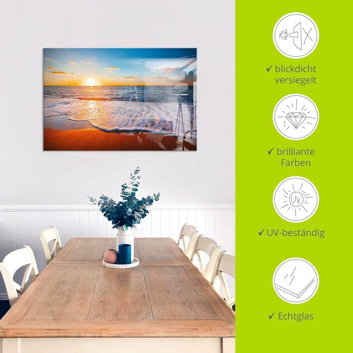 Картина скляна 60 x 40 см ARTLAND