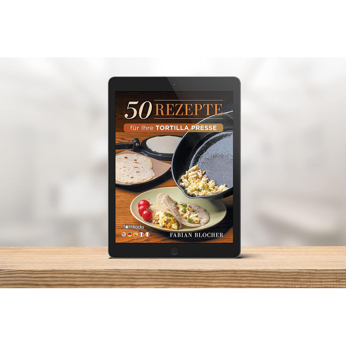 Прес для тортильї ручний 25 см Tortillada