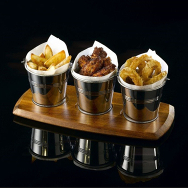 Дошка овальна для подачі 36*18*2 см, акація, GenWare