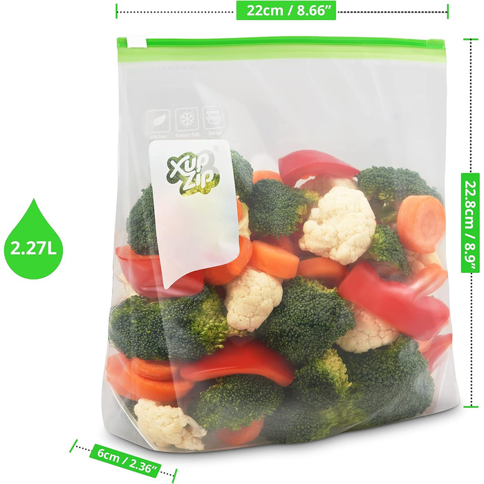 Вакуумні пакети 40 пакетів 22 х 22,8 см XupZip