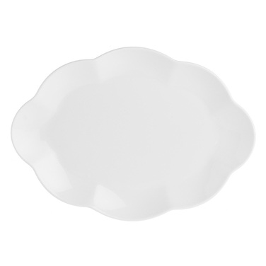Блюдо сервировочное овальное La Porcellana Bianca VILLADEIFIORI, фарфор, 36 см