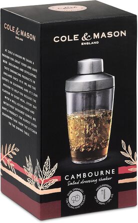 Шейкер для салатної заправки 300 мл Cole & Mason