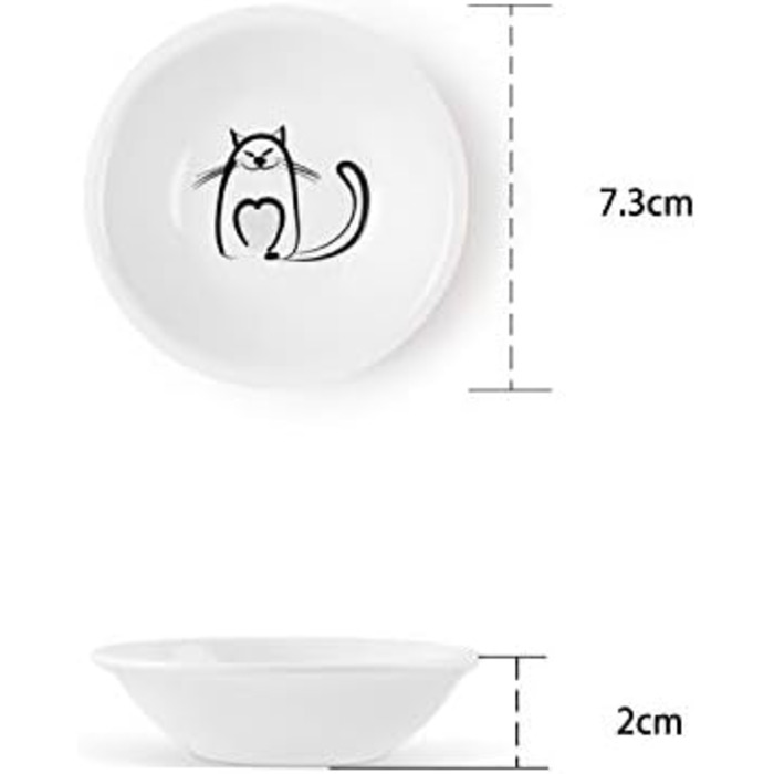 Набір з 6 порцелянових міні-мисок XinHuiGY