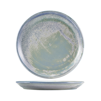 Тарілка кругла 24 см, Terra Porcelain Seafoam, GenWare