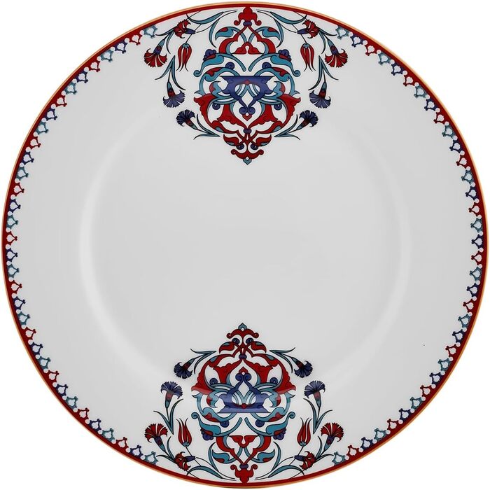 Набір десертів тарілок на 6 персон, 18 предметів Nakkas Karaca