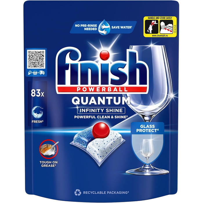 Таблетки для посудомийної машини 83 таблетками Finish