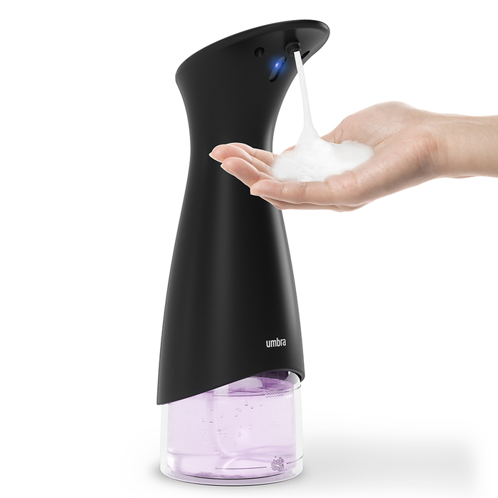 Диспенсер для мила сенсорний 280 мл чорний Otto Umbra