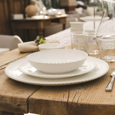 Тарілка обідня La Porcellana Bianca MOMENTI, порцеляна, діам. 26 см