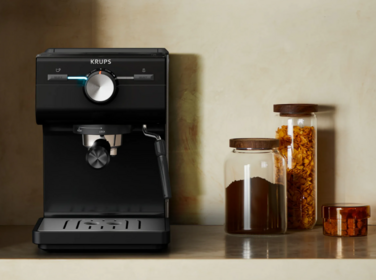 Кофеварка эспрессо Krups XP381810 OPIO BLK (7076115)