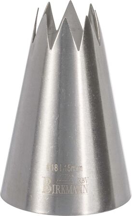 Насадка для крему, 1,5 см, # 18 RBV Birkmann