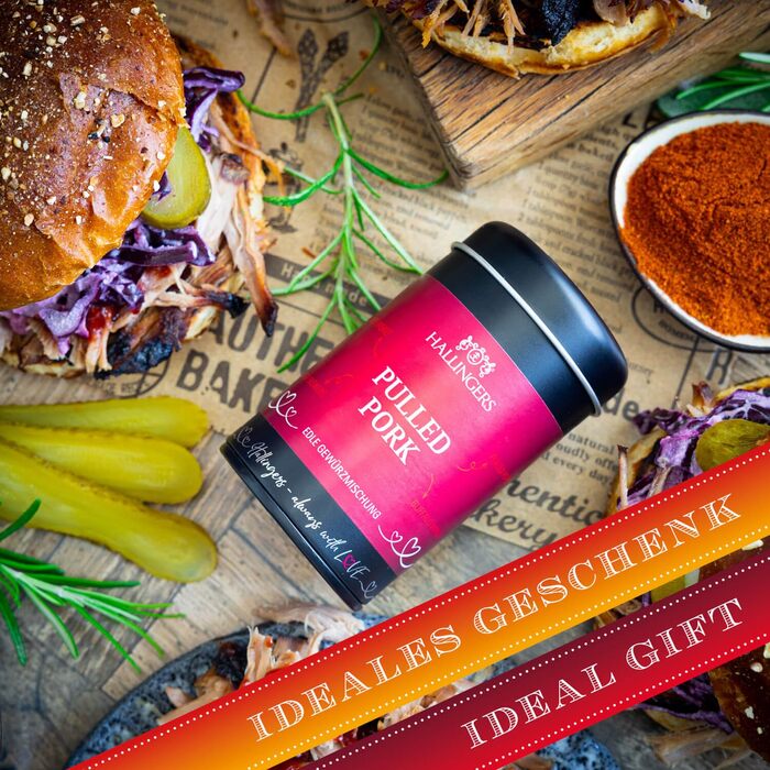 Подарунковий набір спецій ручної роботи, 12 спецій з усього світу (набір) - Літній подарунок та ідеальний подарунок для барбекю День народження, вітання, новосілля, річниця, дружба, Gen Selection, 12 спецій (73651) (Рвана свинина, спеції (71003))