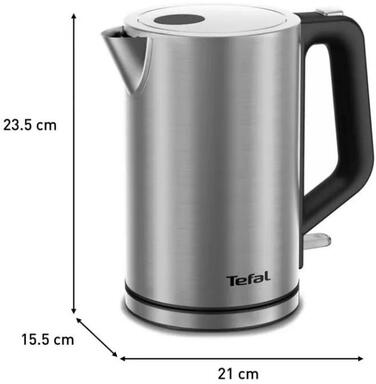 Tefal Електрочайник Bronx Electric, 1.7л, нерж. сталь, сірий