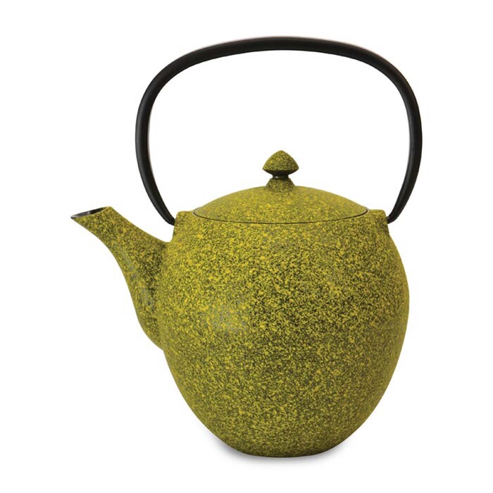 Чайник заварювальний чавунний BergHOFF, лаймовий, 1100 мл