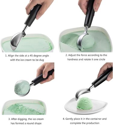 Ложка для морозива 19,8 см HOOLRZI