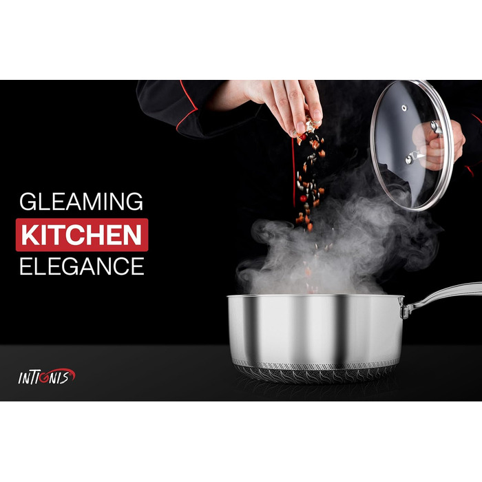Сотейник 2 л з кришкою, 20 см INTIGNIS