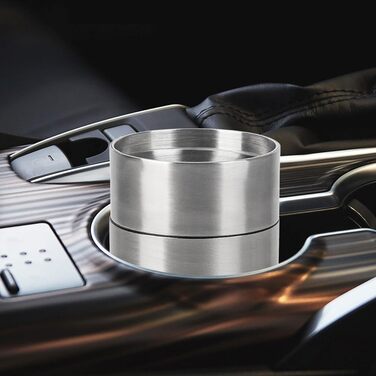 Попільничка для тютюнових стіків з кришкою срібний YiTenn