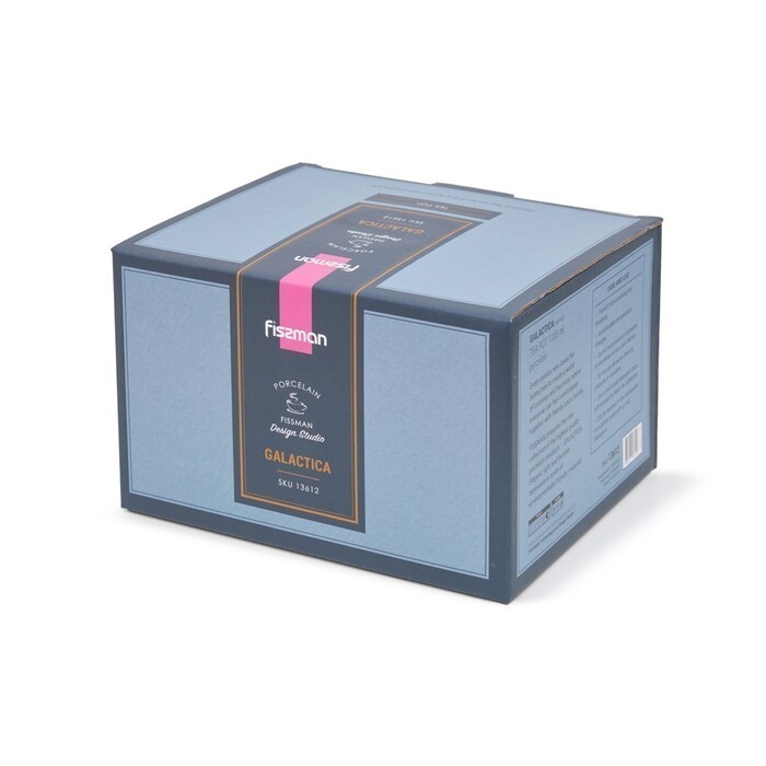 Заварювальний чайник Fissman 1100 мл GALACTICA порцеляна (13612)