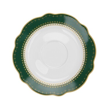 Набір з 2-х кухлів Fissman 250 мл CHRISTMAS EVE з блюдцями порцеляна (13760)