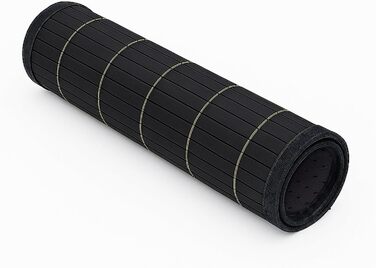 Набір із 6 сервірувальних килимків 45 x 30 см, чорний Relaxdays