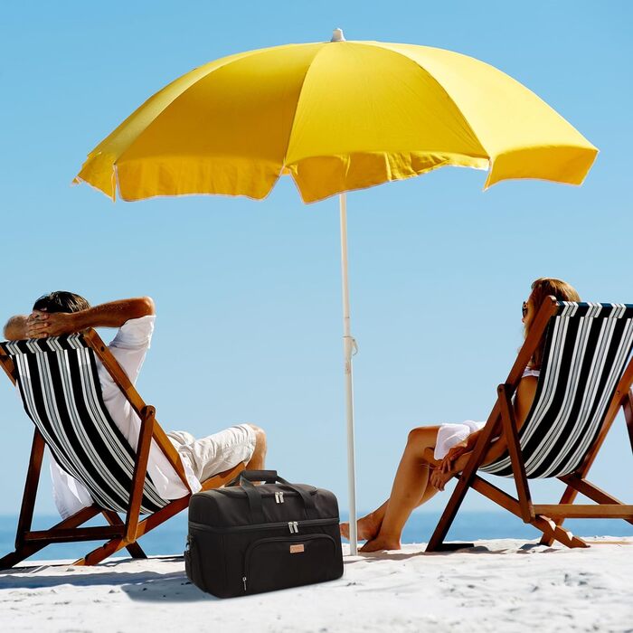 Сумка-холодильник 23 л черный Lifewit