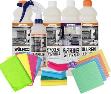 Набор для чистки кухни 16 предметов Lorito