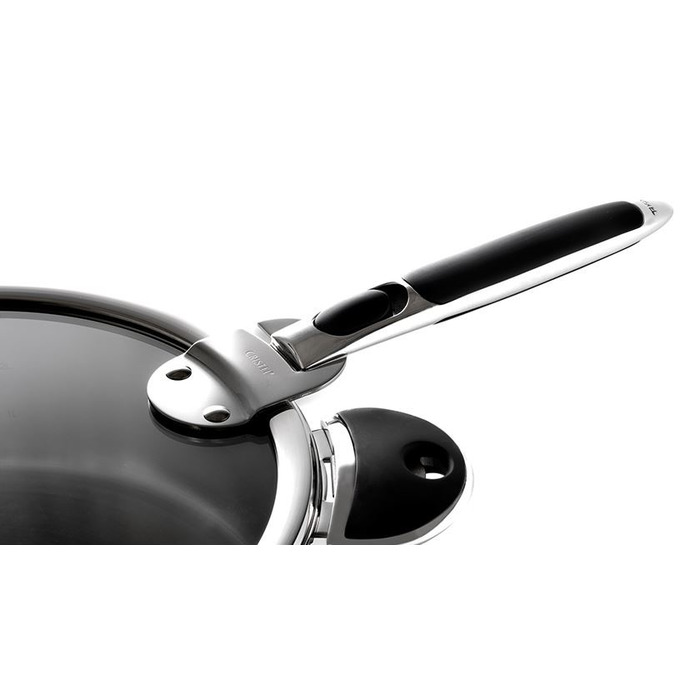 Ручка для посуды съемная 19 см, черная Zénith 3 Casteline Cristel