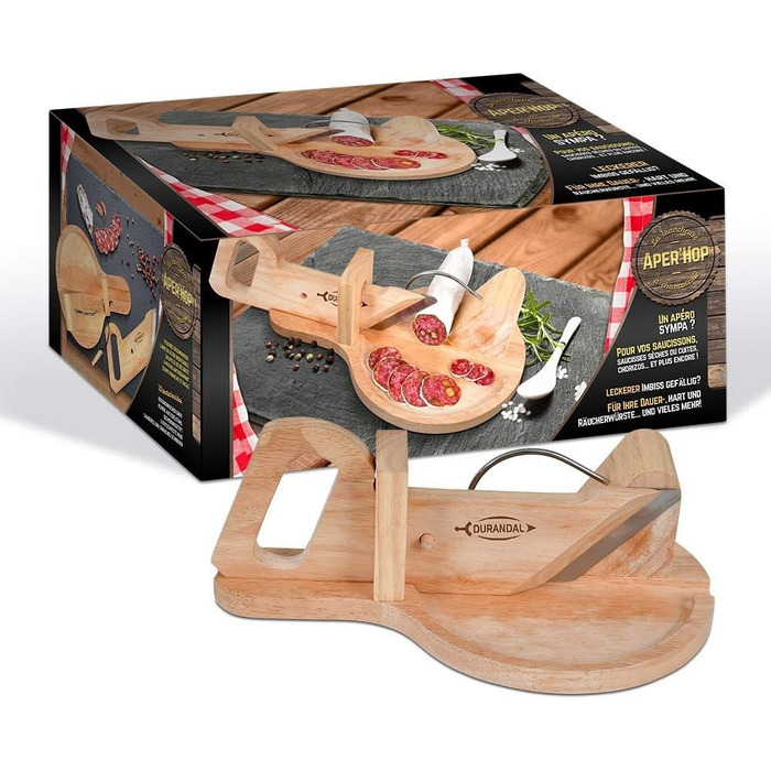 Слайсер для ковбас дерев'яний Durandal