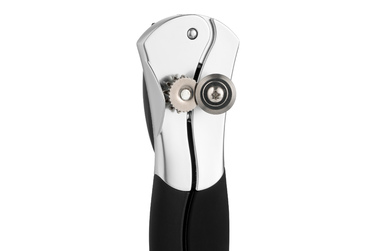 ARDESTO Консервний ніж Black Mars, 17см, цинковий сплав, пластик, чорний