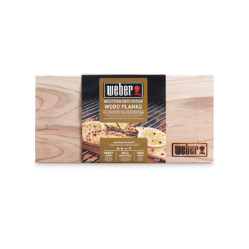 Планки кедровые для копчения 15x30 см Weber 2 шт 17522 Код: 010887
