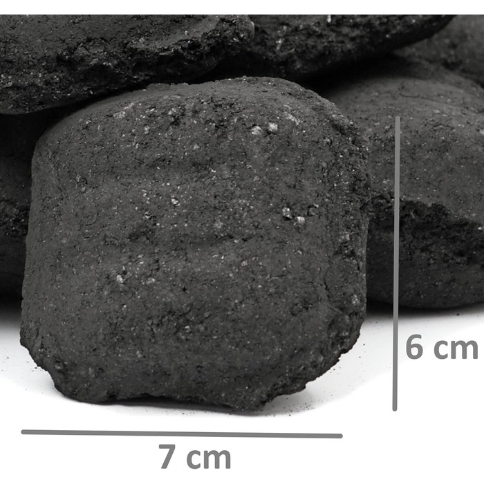 Брикети кокосового гриля преміум-класу 20 кг BBQ-Toro