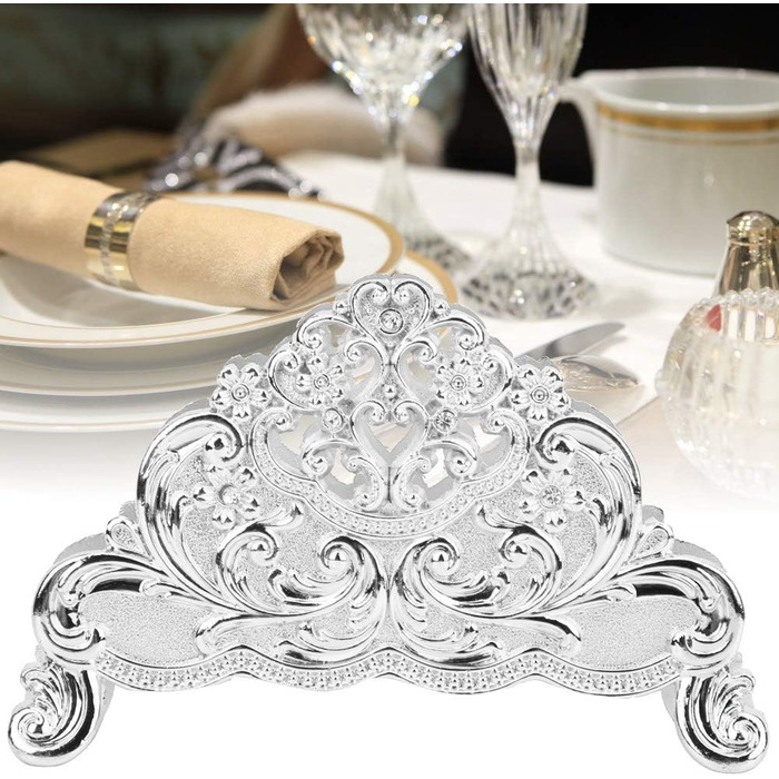 Тримач для серветок срібний HEEPDD