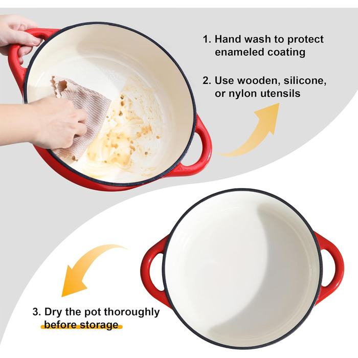 Чугунная кастрюля для выпечки хлеба 28 см, 3.5 л. Velaze