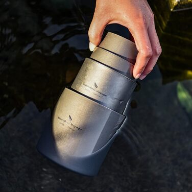 Набір титанових кухлів для кемпінгу 4 шт., 120, 1280, 300 та 450 мл iBasingo