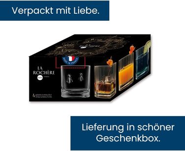 Склянка для віскі 320 мл, набір 4 предмети La Rochère