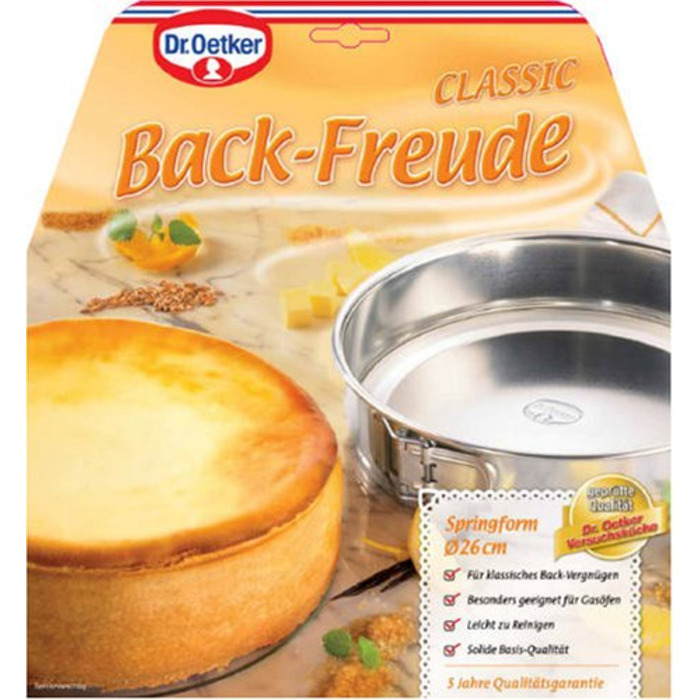 Форма для випічки розємна кругла Ø 26 см Back - Freude Classic Dr. Oetker