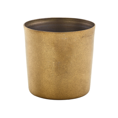 Склянка сервірувальна 8.5х8.5 см, 420 мл, Gold Vintage steel, GenWare