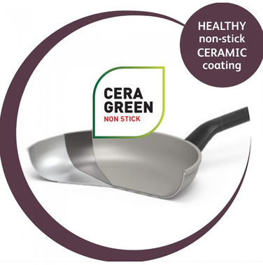 Сковорода-гриль з антипригарним покриттям 28 х 28 см BergHOFF