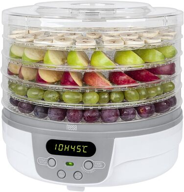 Дегідратор на 6 полиць, 250 Вт круглий Teesa