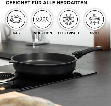 Сковорода для рыбы со стеклянной крышкой MaxxGoods