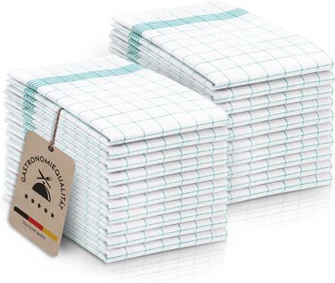 Набір кухонних рушників з 20 предметів 50 x 70 см, бірюзовий ZOLLNER