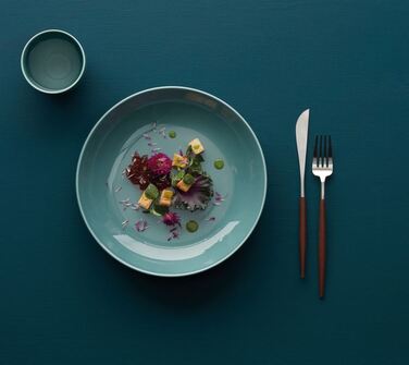 Чашка без ручки 0,3 л блакитна Kolibri ASA-Selection